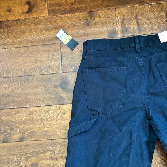 NWT Original Use Straight Leg Relaxed Carpenter Pants Black Men's Size 34 x 32 - Picture 4 of 7
